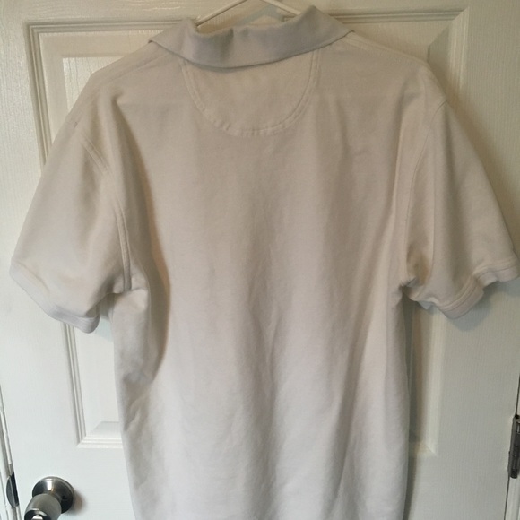 Joseph Abboud white polo, large - Picture 3 of 4